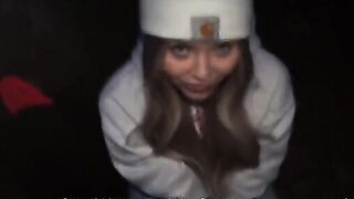 Skater girl gets fucked by strangers for joining their gang