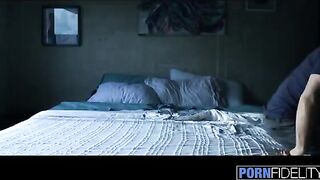 The couple doesn’t mind getting their intimate moments filmed by Pornfidelity