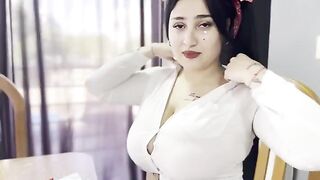 A hot girl is fucking with her math teacher to get good grades