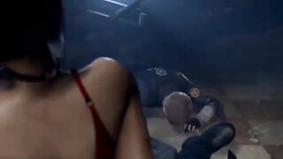 Ada Wong is cheating on her husband in this animated Resident Evil scene