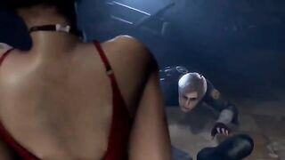 Ada Wong is cheating on her husband in this animated Resident Evil scene