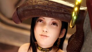 Tifa Lockhart's sexy dark side revealed in a steamy Final Fantasy hentai