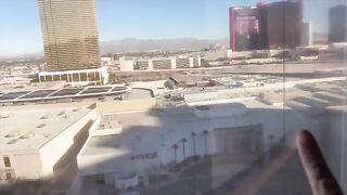 Sneaky link with ex in the hotel room in Las Vegas
