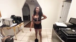 A step daddy is checking if his stepdaughter is allowed to go out
