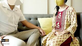18-year-old petite girl Saanvi Bahl roughly fucked by her stepdad