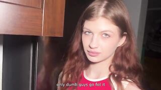 A student gets fucked hard by her stepdad in a steamy scene