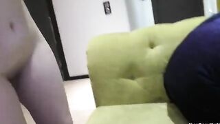 Cute brunette with a bubble ass is being fucked hard by her student tutor