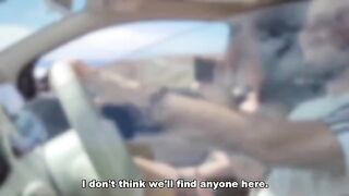 The guy flashed his dick to passers-by and fucked with a stranger in the street