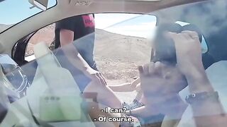 The guy flashed his dick to passers-by and fucked with a stranger in the street