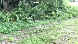 First sextape in the forest for this young French couple, straight from their homemade adventures