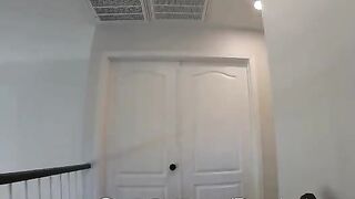 Skinny blonde chick fucked by her BF in POV style