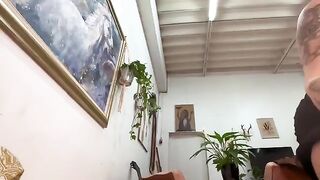 Step mom Eleonora of begging for sex and cum