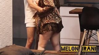 Persian girl shows her love through a sexy naked dance