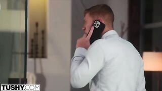Azul gets her tight asshole gapped as payback for her cheating husband in this steamy TUSHY production