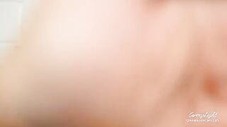 Pervert guy masturbating with panties of his step mom and getting caught