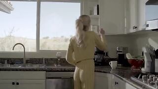 The smoking hot blonde babe cheats on her wife and gets fucked hard by a big dick in this full scene