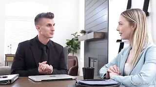 A girl received a job on the condition of intimacy with the boss
