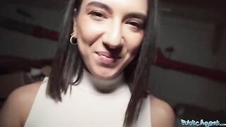 A beautiful European biology student gets fucked by a stranger on the street
