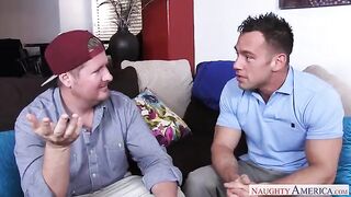 Ariella Ferrera, the ultimate MILF, seduces her son’s friend in a steamy scene