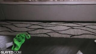 Fit lesbians Vanna and Alexis enjoy hardcore scissoring action