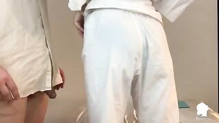 The nurse visits the patient with erectile dysfunction issues