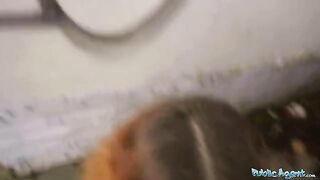 Public Agent Tight Spanish babe gets fucked behind her husband’s back