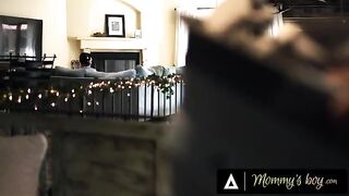Rachael Cavalli gets horny seeing her stepson's dick in action