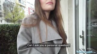 Babysitter Miriam More gets fucked by stranger in her apartment for cash