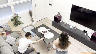 My stepsis saved me when she saw me watching porn