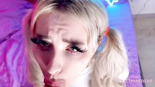 Rough fuck with step sister in mouth and more