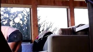 Two friends share cock and cum in a hot, sweaty threesome scene