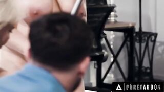 Horny maid Natasha Nice gets fucked by swinging couple