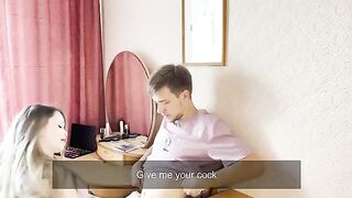 Polly Dollie had sex before the party and got a creampie, just like she loves
