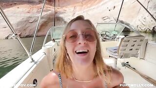 Boat sex on a vacation with Molly Pills