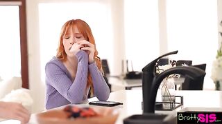 Madi Collins needs stepbro’s cum to feel better - Brattysis