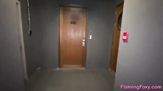 The neighbour missed his room in the hotel and creampie the girl