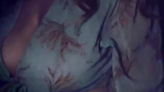 Night sex in 4K with my wife and her big tits