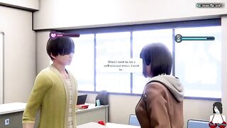 3D hentai school girl Yuna Room Girl gets wild in every scene