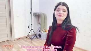 My stepmom couldn’t wait to get to my cock after 18