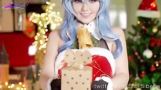 Sia Siberia cosplays as an elf, teasing with her sweet pussy