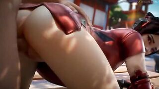 Compilation of hot Fortnite girls getting naked and fucking hard
