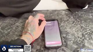 The guy convinced the girl to have sex by using an application