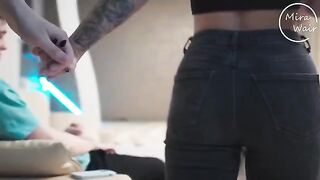 The husband filmed his wife with a lover in a steamy scene
