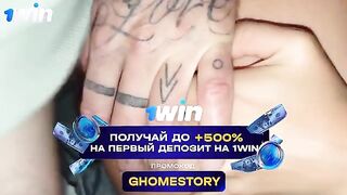 The ANAL Game. Halloween special with a hot, tattooed teen