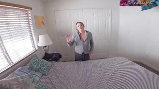 I got caught with my stepmom’s panties, so she had me in a bind