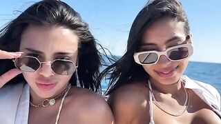 We seduced the boat captain for a delicious cumshot