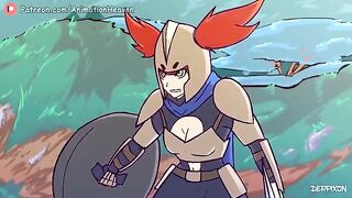 A classic treasure hunt turns into a hot animated fuck adventure