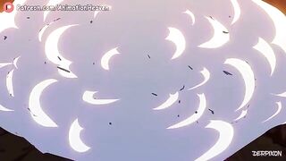 A classic treasure hunt turns into a hot animated fuck adventure