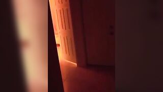 Redhead babe Elly-After-Dark gets fucked by a voyeur from the block