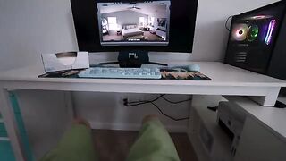 Stepbrother spies on me masturbating with a drone, man! What the fuck?!